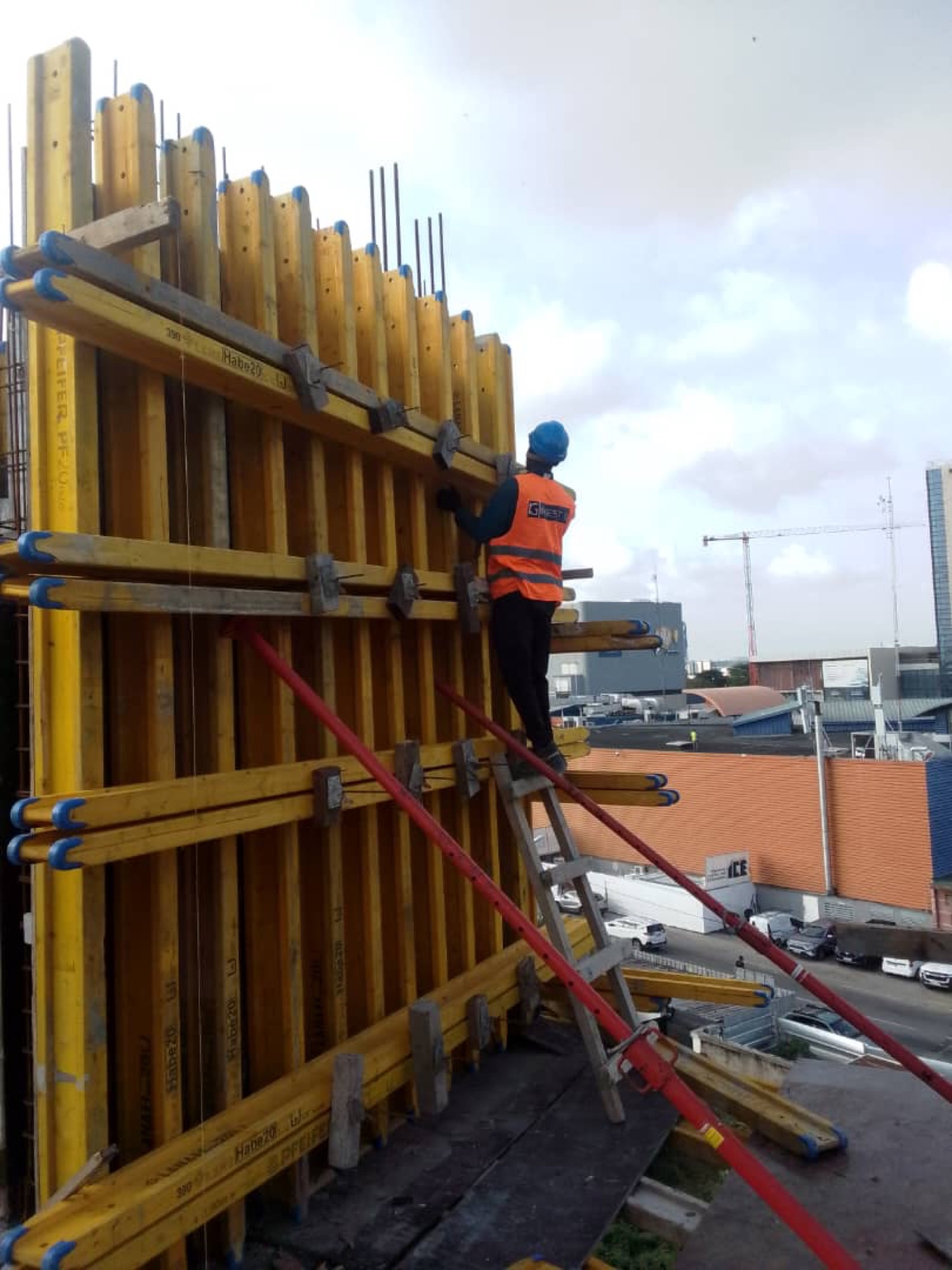 Immeuble OG — avancement du chantier